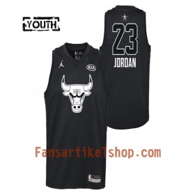 NBA Chicago Bulls Trikot Michael Jordan  23 2018 All-Star Jordan Brand Schwarz Swingman - Kinder
